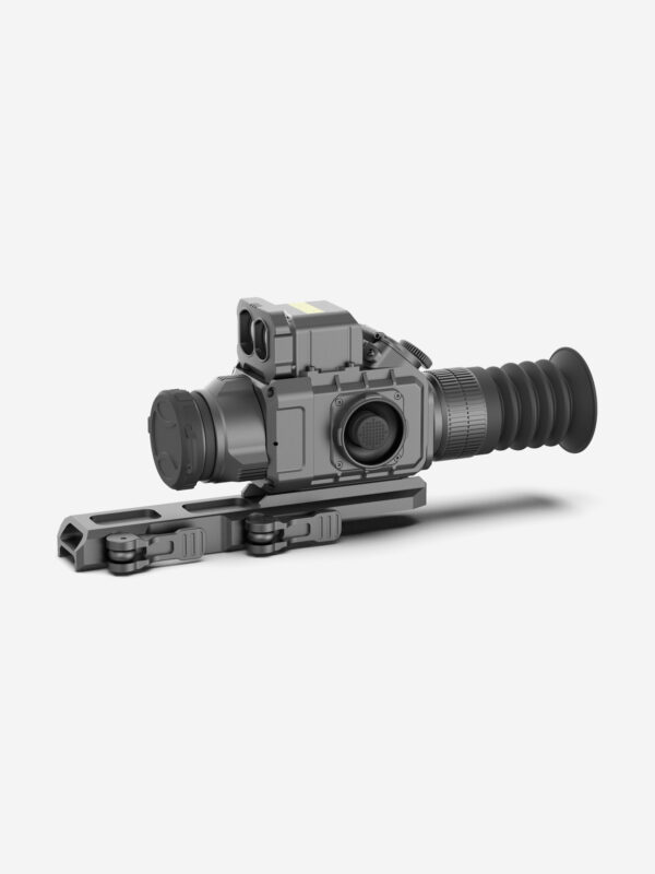 Тепловизионный прицел LZIRTEK Perun 635L (c баллистическим калькулятором и дальномером), Черный
