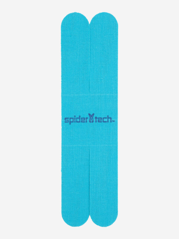 Тейп преднарезанный SpiderTech, 6 шт., Голубой