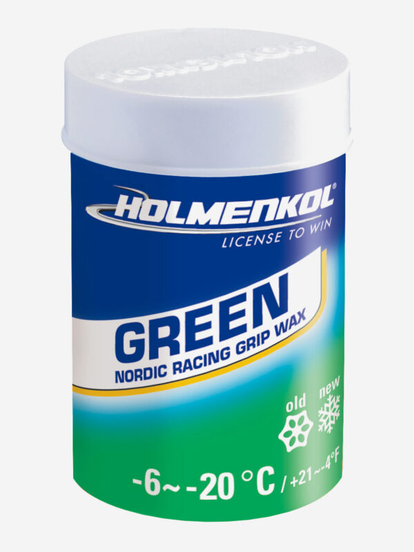 Мазь держания для беговых лыж HOLMENKOL Grip Green, Мультицвет