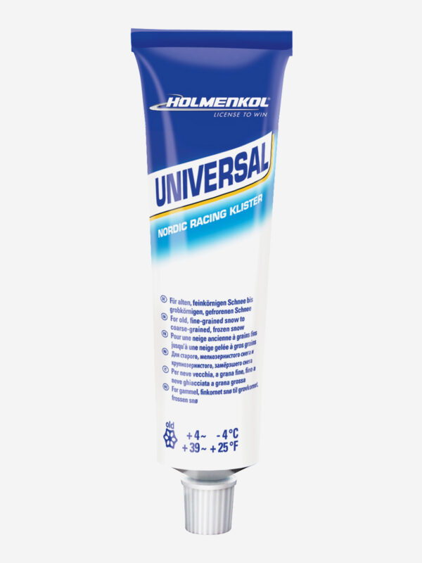 Мазь держания для беговых лыж HOLMENKOL Klister Universal, Белый