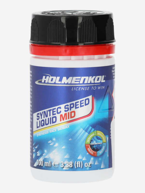 Мазь скольжения Holmenkol Syntec Speed liquid MID, Синий