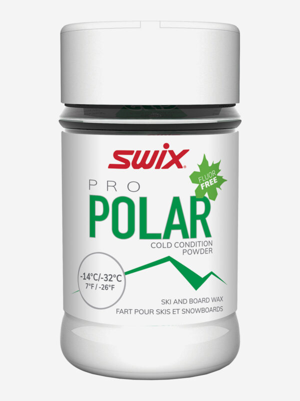 Мазь скольжения порошок Swix Polar, -14°C/-32°C, 30g, Белый