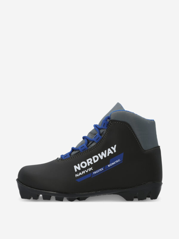 Ботинки для беговых лыж детские Nordway Narvik NNN, Черный