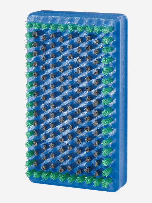 Щетка Holmenkol Base Brush Steel Micro Finish, Зеленый