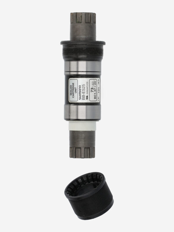 Каретка для велосипеда Shimano BB-ES25 BC 1.37x24TPI, Черный