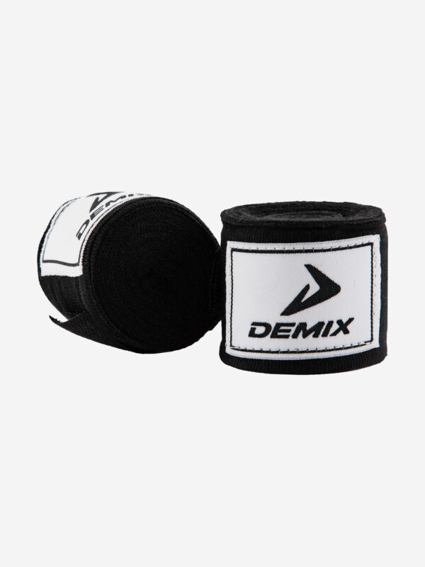 Бинты боксерские Demix 2,5 м, 2 шт., Черный