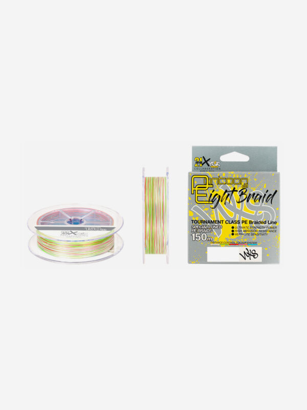Леска плетеная Pontoon21 Eight Braid New Generation 8X, 0.138 мм, 150 м, 5.4 кг, Мультицвет