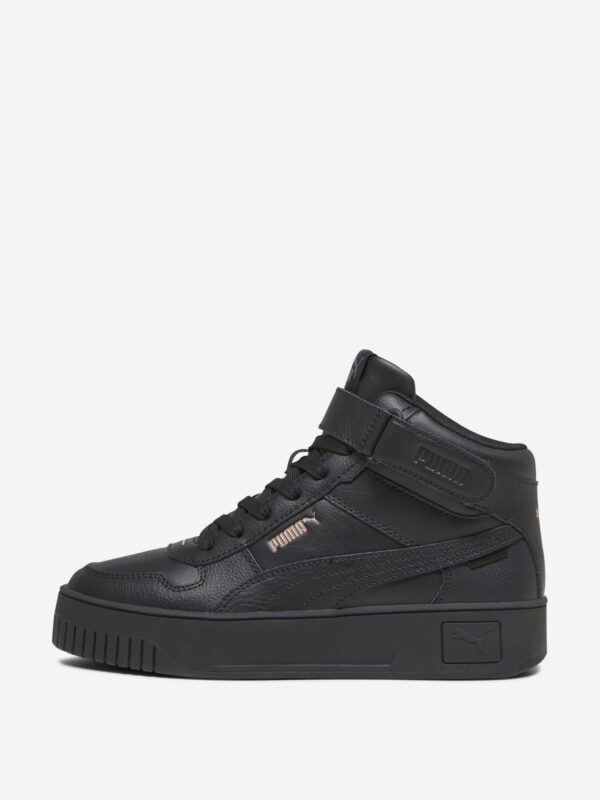 Кеды женские PUMA Carina Street Mid, Черный