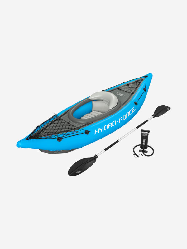 Байдарка Bestway 65115 надувная Cove Champion 275Х81Х45 см, Голубой