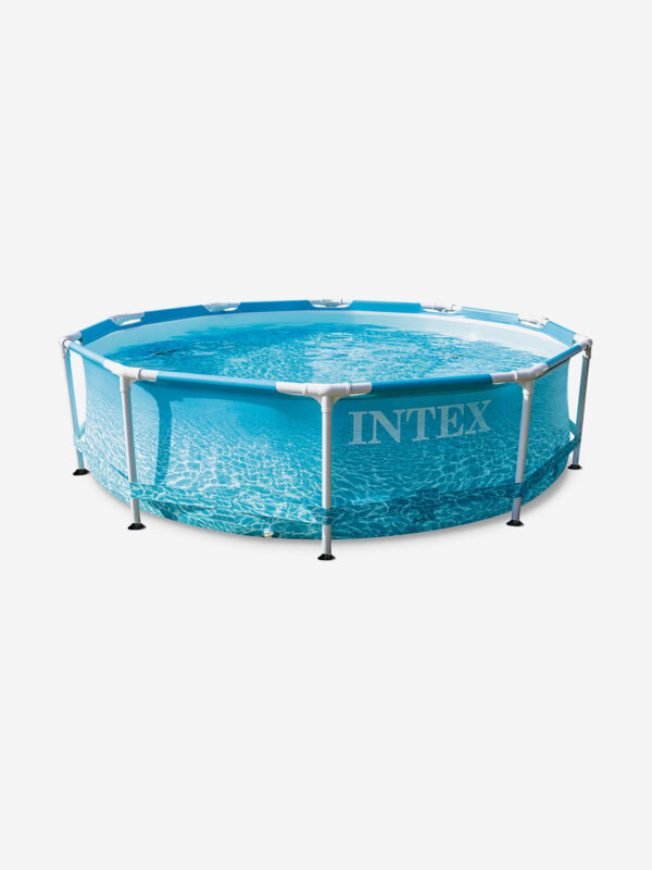 Бассейн Intex 28206 каркасный Metal Frame 305х76 см , объем 4485 л, Синий