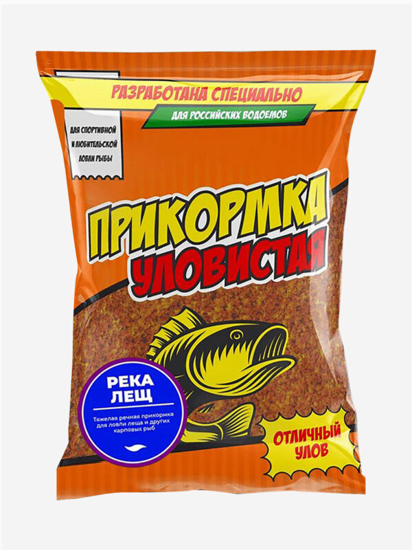 Прикормка ALLVEGA "УЛОВИСТАЯ" 0.8кг РЕКА ЛЕЩ (КАРАМЕЛЬ) 5 пакетов по 0.8 кг, Коричневый