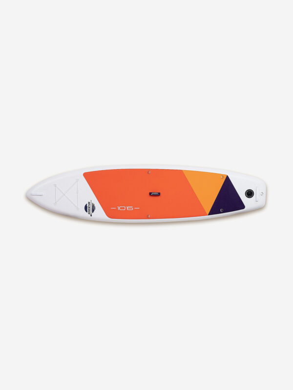 SUP доска надувная Adventum 10.6 Orange, полная комплектация, Оранжевый