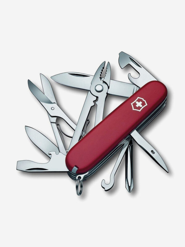 Нож складной Victorinox Deluxe Tinker, 91 мм, 17 функций, Красный