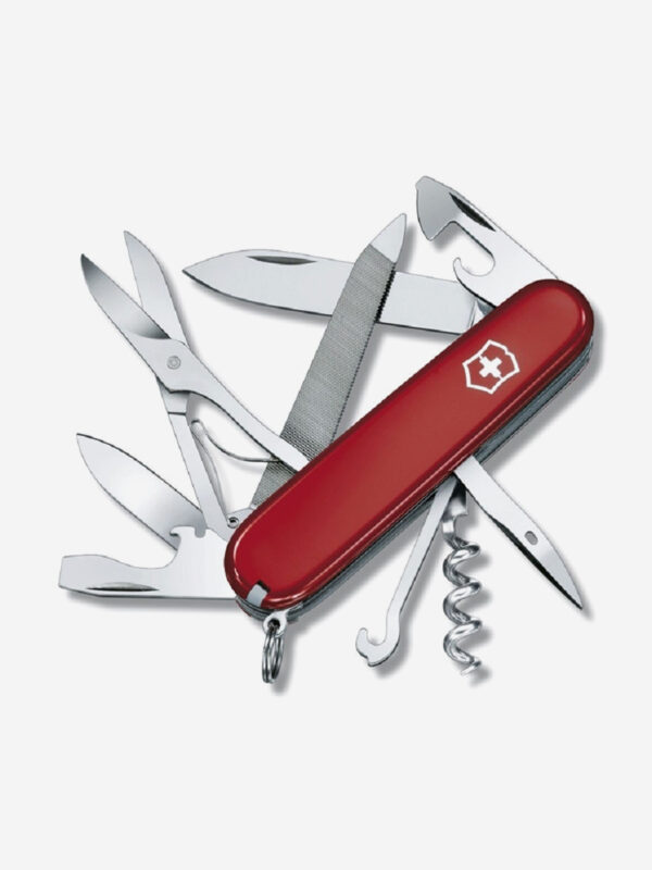 Нож складной Victorinox Mountaineer, 91 мм, 18 функций, Красный
