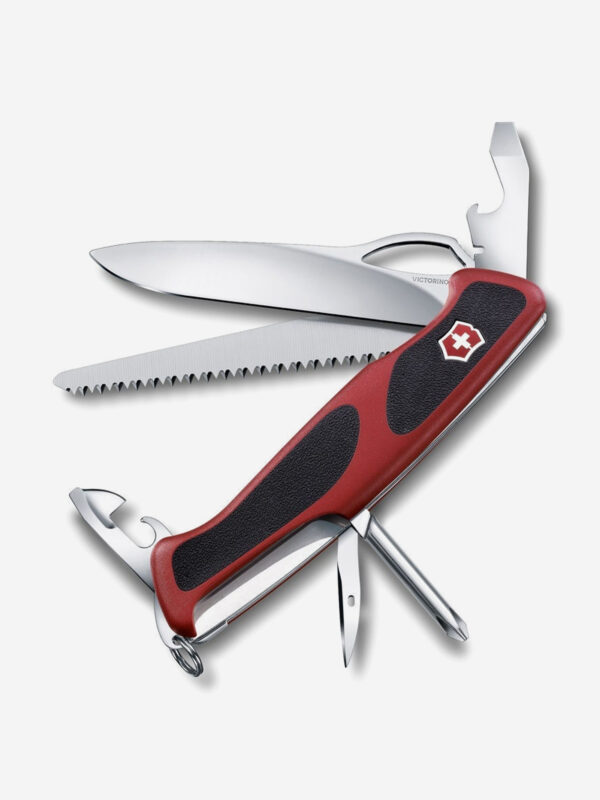 Нож складной Victorinox RangerGrip 78, 130 мм, 12 функций, Красный