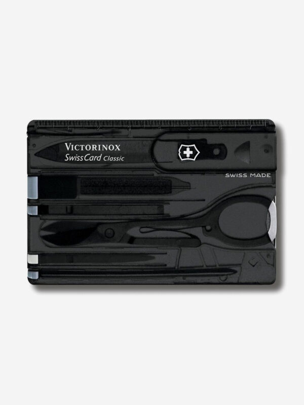 Швейцарская карточка Victorinox SwissCard, 82 мм, 10 функций, Черный