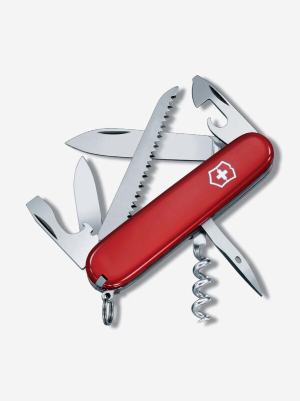 Нож складной Victorinox Camper, 91 мм, 13 функций, Красный