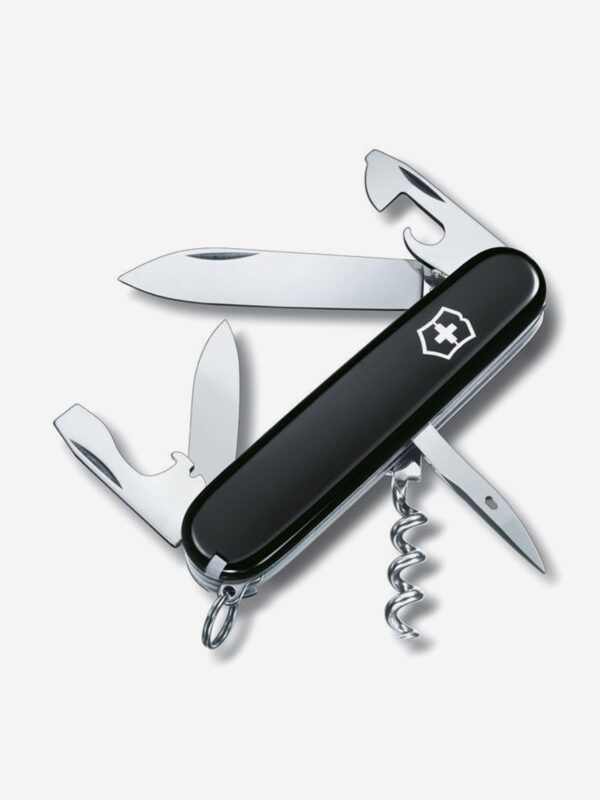 Нож складной Victorinox Spartan, 91 мм, 12 функций, Черный