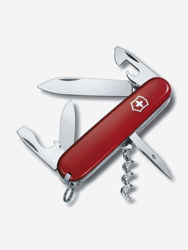 Нож складной Victorinox Spartan, 91 мм, 12 функций, Красный