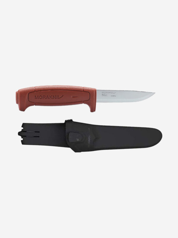 Нож туристический Morakniv Basic, 206 мм, Красный