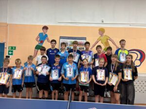 Турнир по настольному теннису 29-30 октября 2025